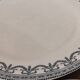Set of 4 flat plates terre de fer ec Salins Louis XVI garlands