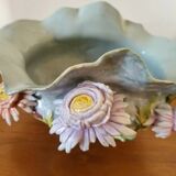 Small Ceramic Slip Pot Planter