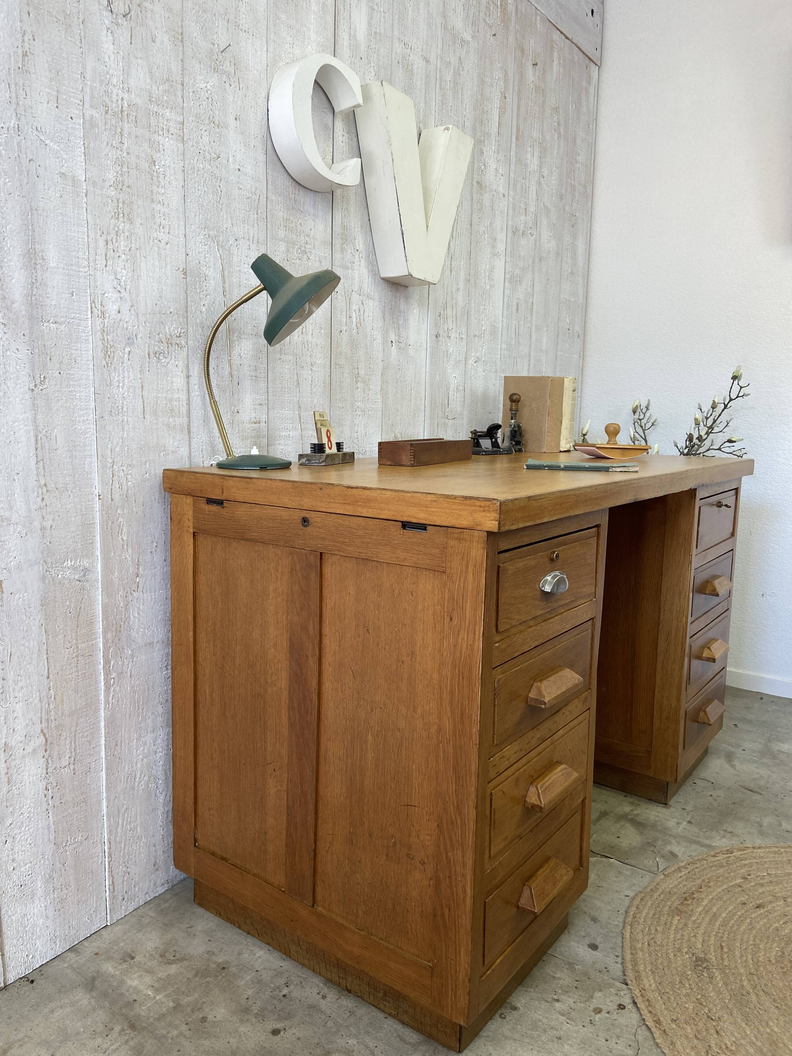 Vintage warden's office