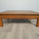 Table basse en chêne années 50