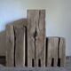 3 monoliths, ancient oak columns