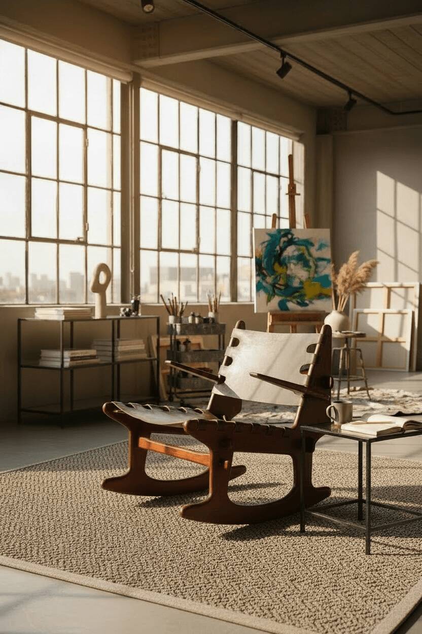 Angel Pazmino rocking chair