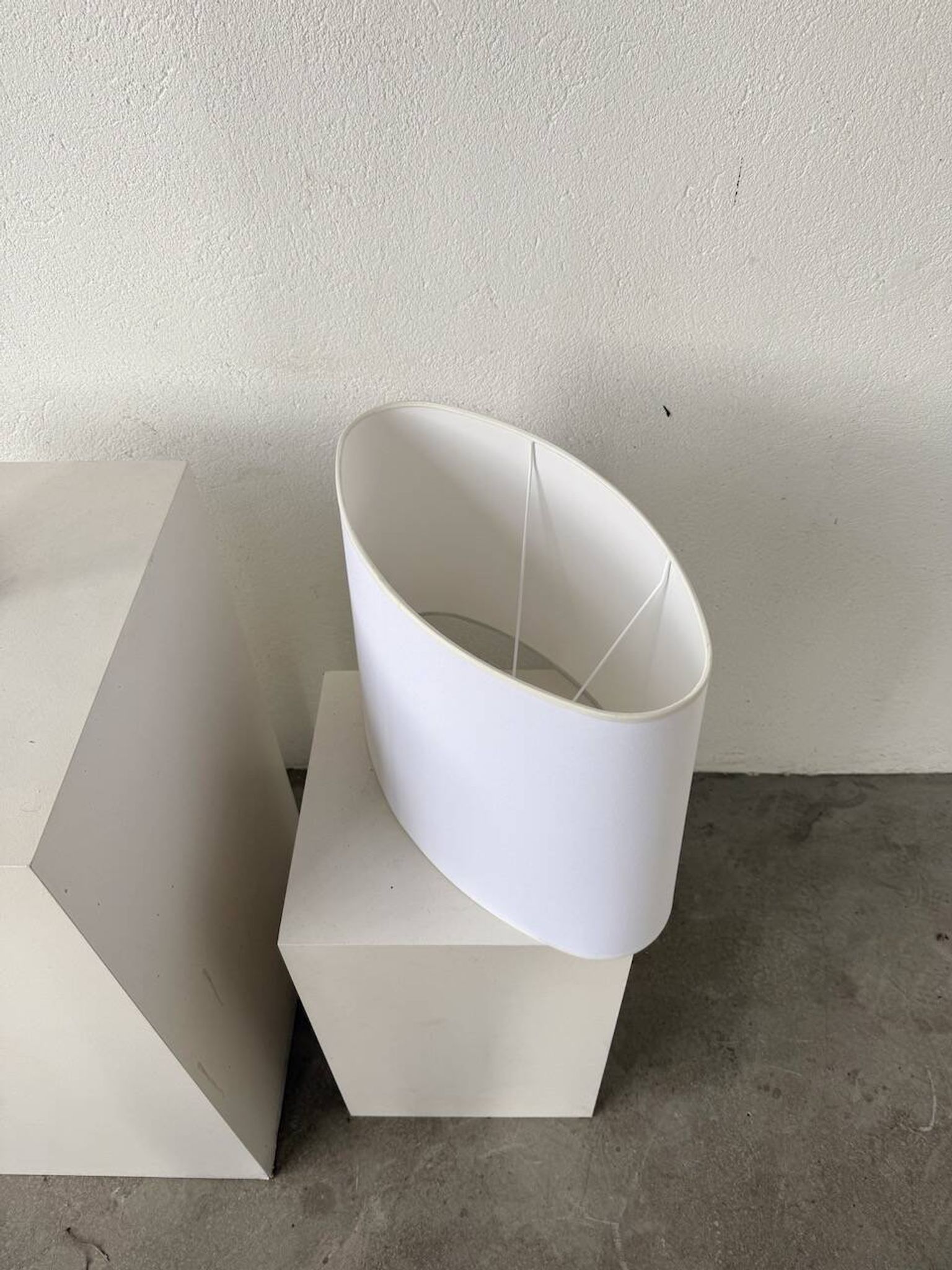Lampe de table bois chêne années 70