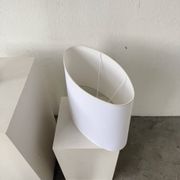 Lampe de table bois chêne années 70