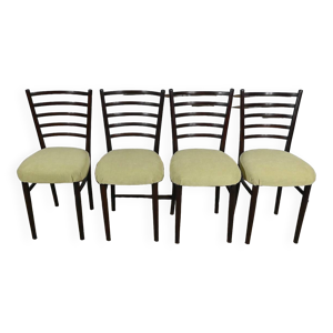 Suite de 4 Chaises Scandinaves - bois