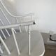 White Grandessa rocking chair by Lena Larson for Nesto