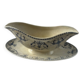 Lunéville sauce boat KG Moustier ironstone
