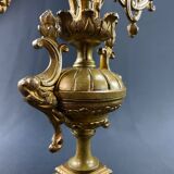 19th century bronze candlestick in Louis XIV style
