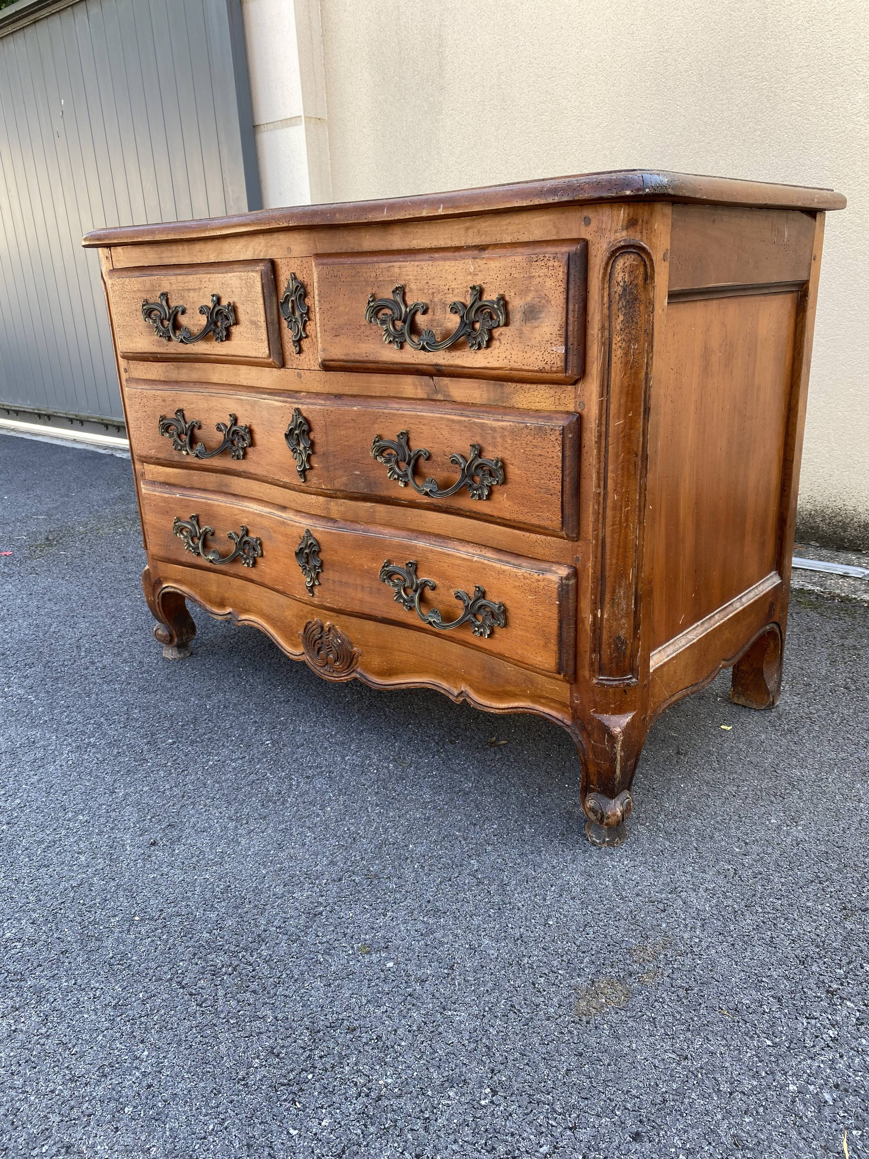 Louis xv style chest of drawers