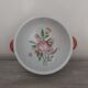 Flared bowl with CNP porcelain handles signed M.C.B. Noël 1980