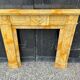 Louis XVI Style Fireplace In Yellow Siena Marble Circa 1880