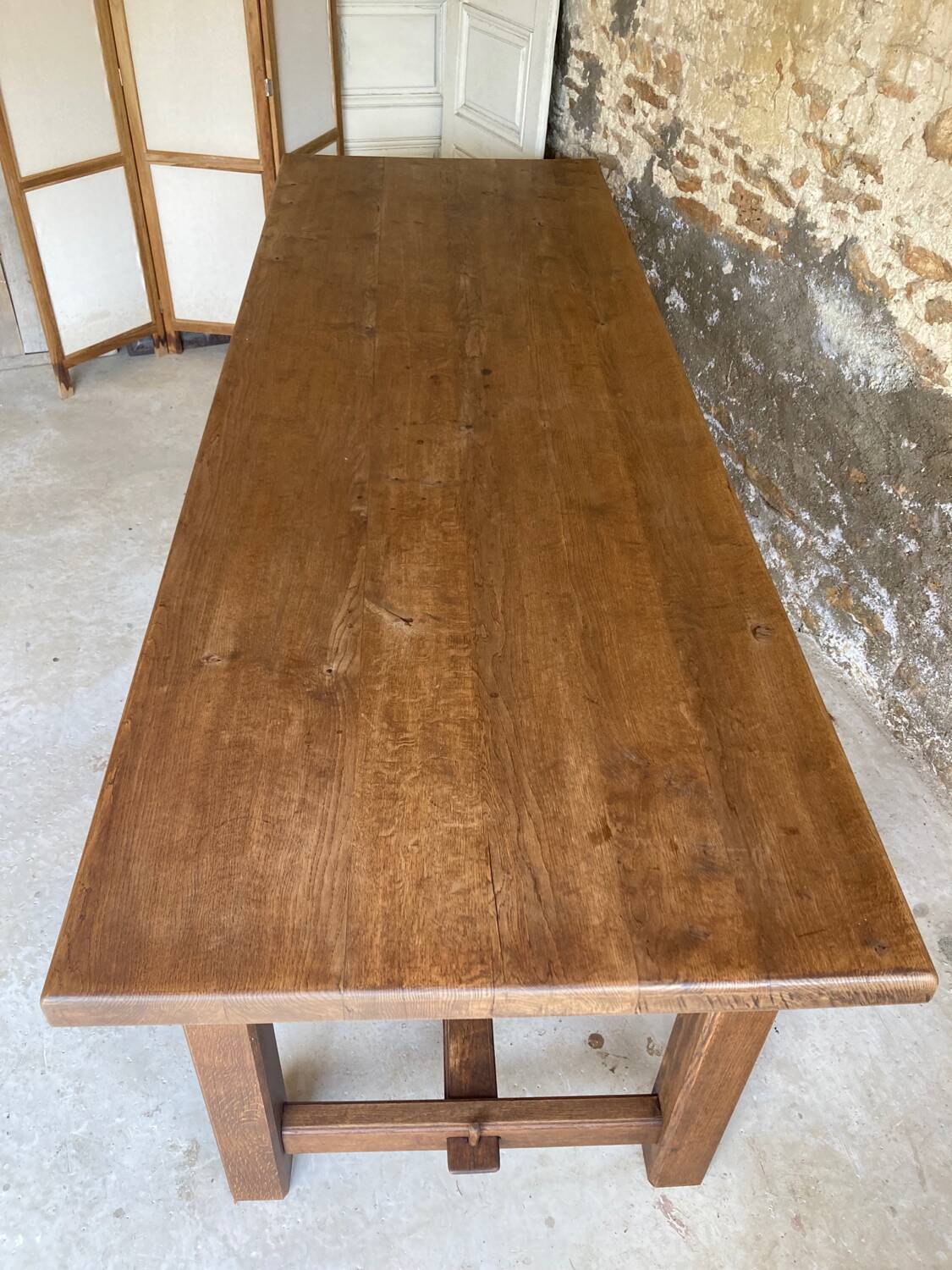 XXL farmhouse table in solid oak
