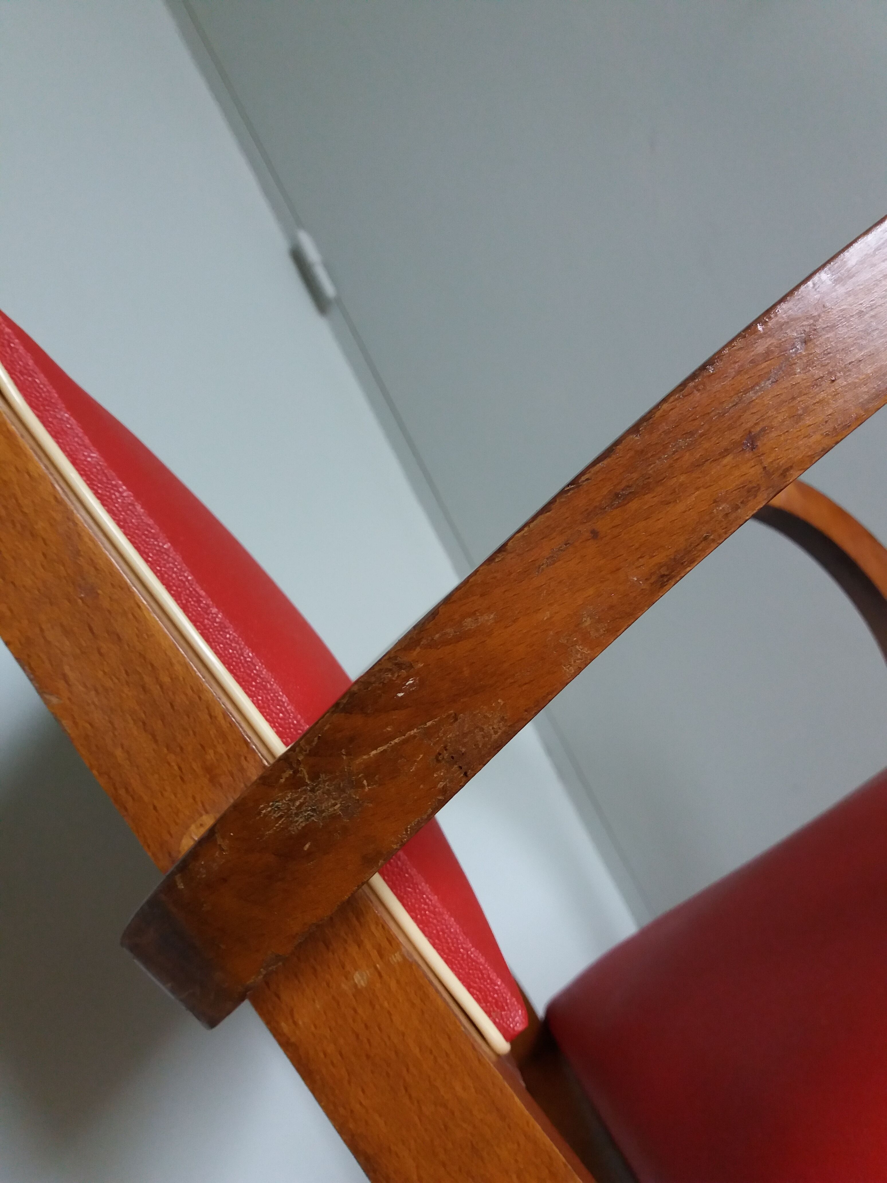 Fauteuil bridge années 50 60