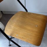 Set of 4 vintage post-modern design chairs