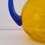 Beautiful vintage glass carafe from the 80s