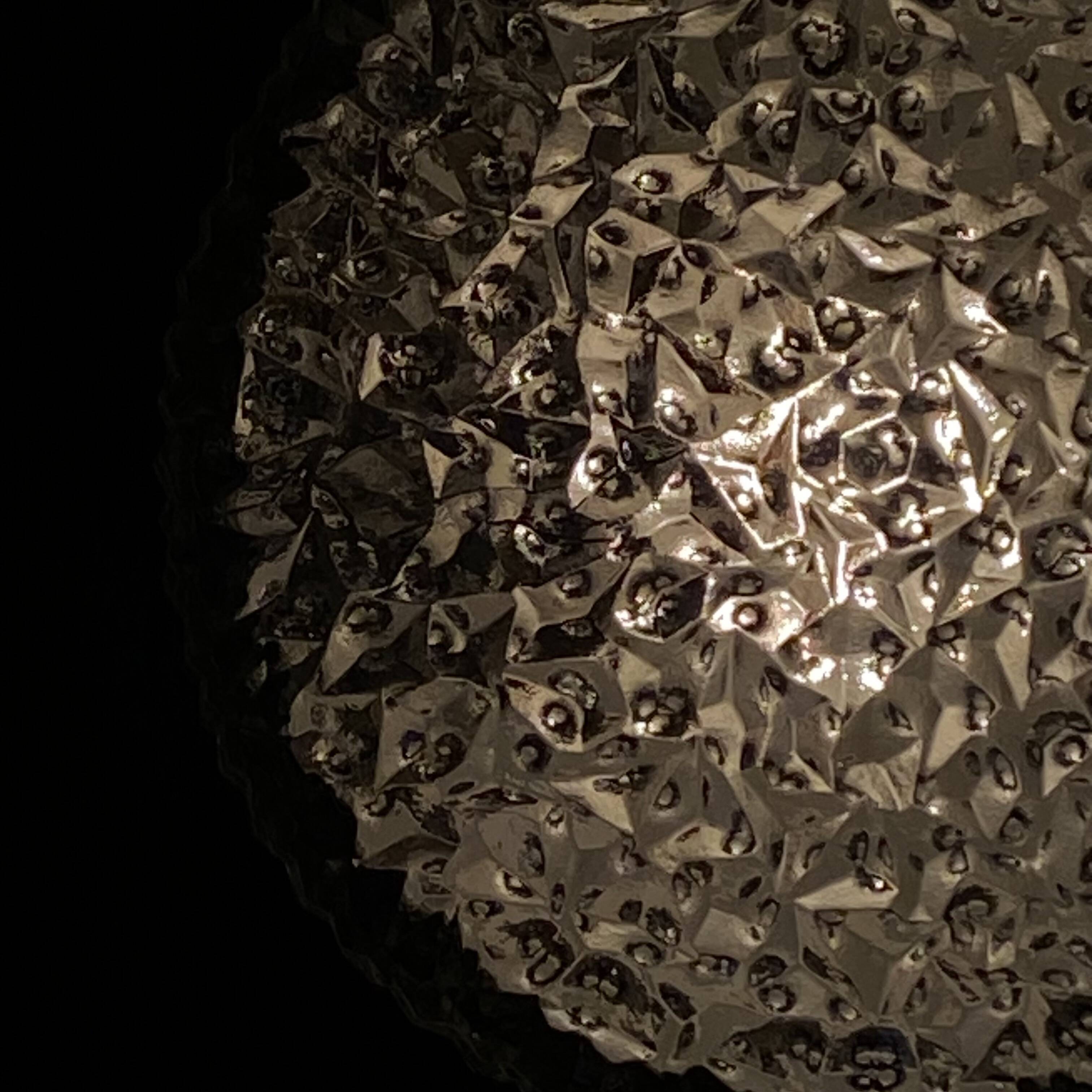 Holophane porthole glass wall or ceiling light, 1970s-1980s