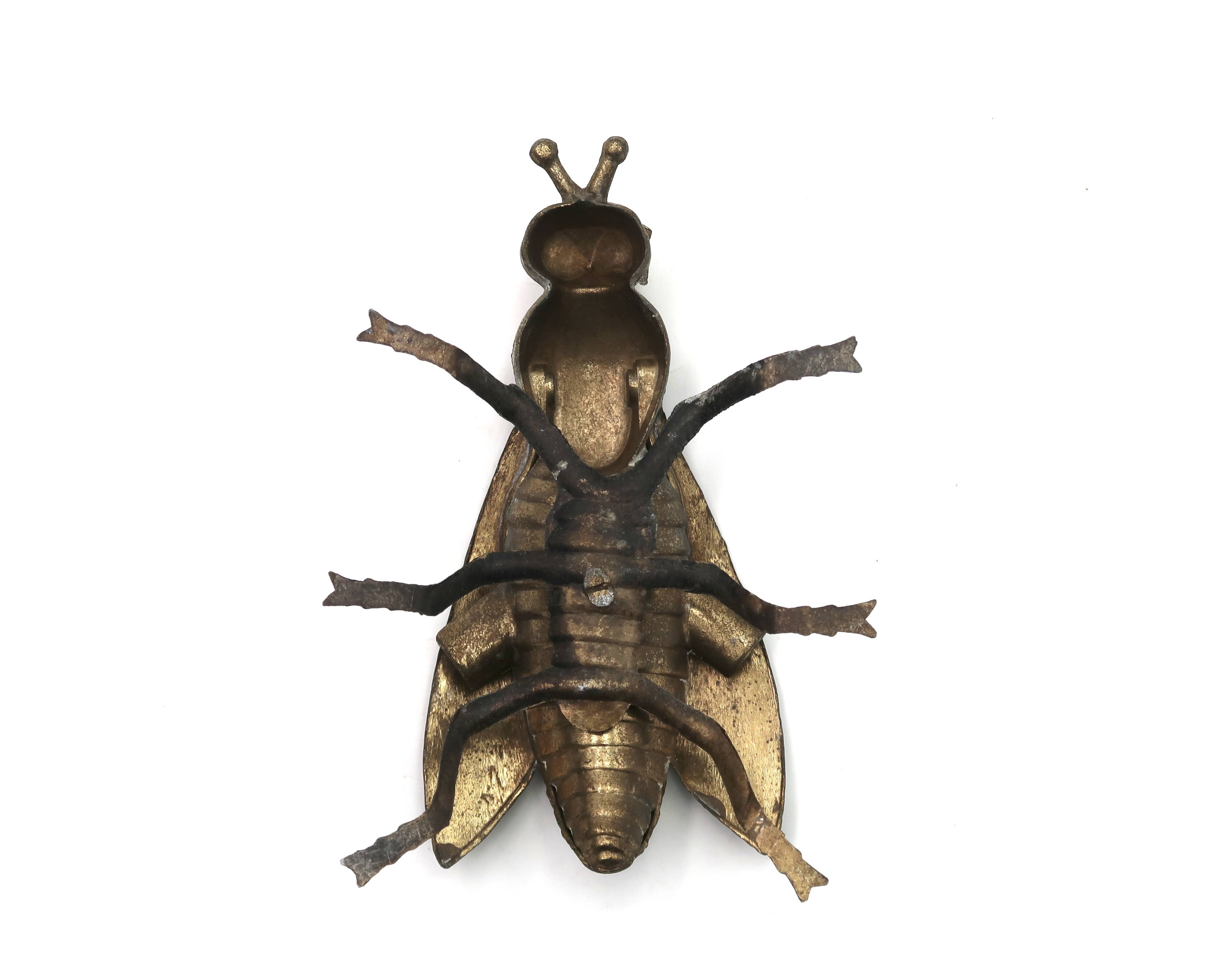 Metal ashtray in the shape of a fly, 1950s