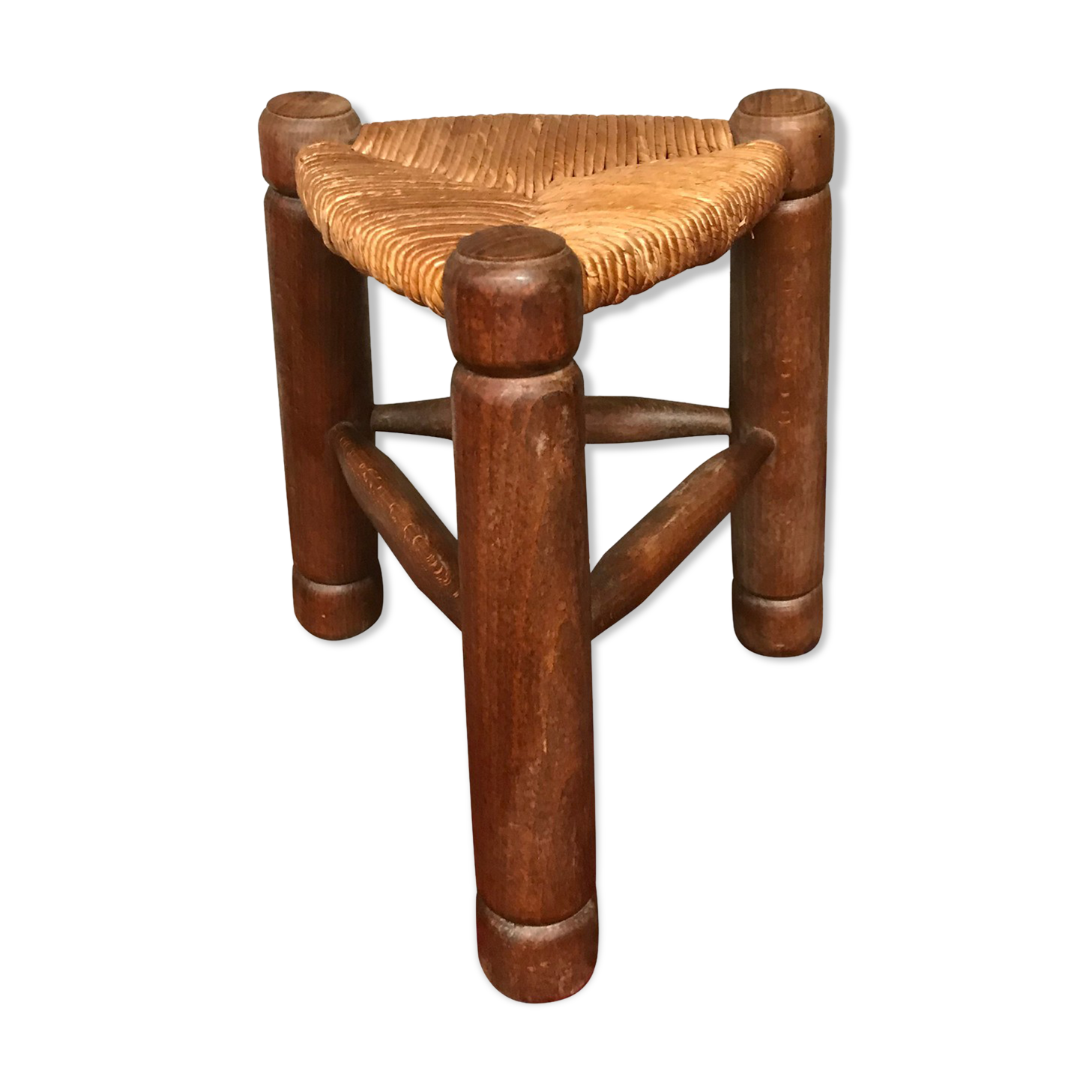 Vintage tripod stool 50