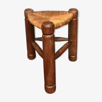 Tabouret tripode vintage 50