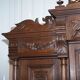 Dutch Carved Oak Wardrobe Early 19th Century