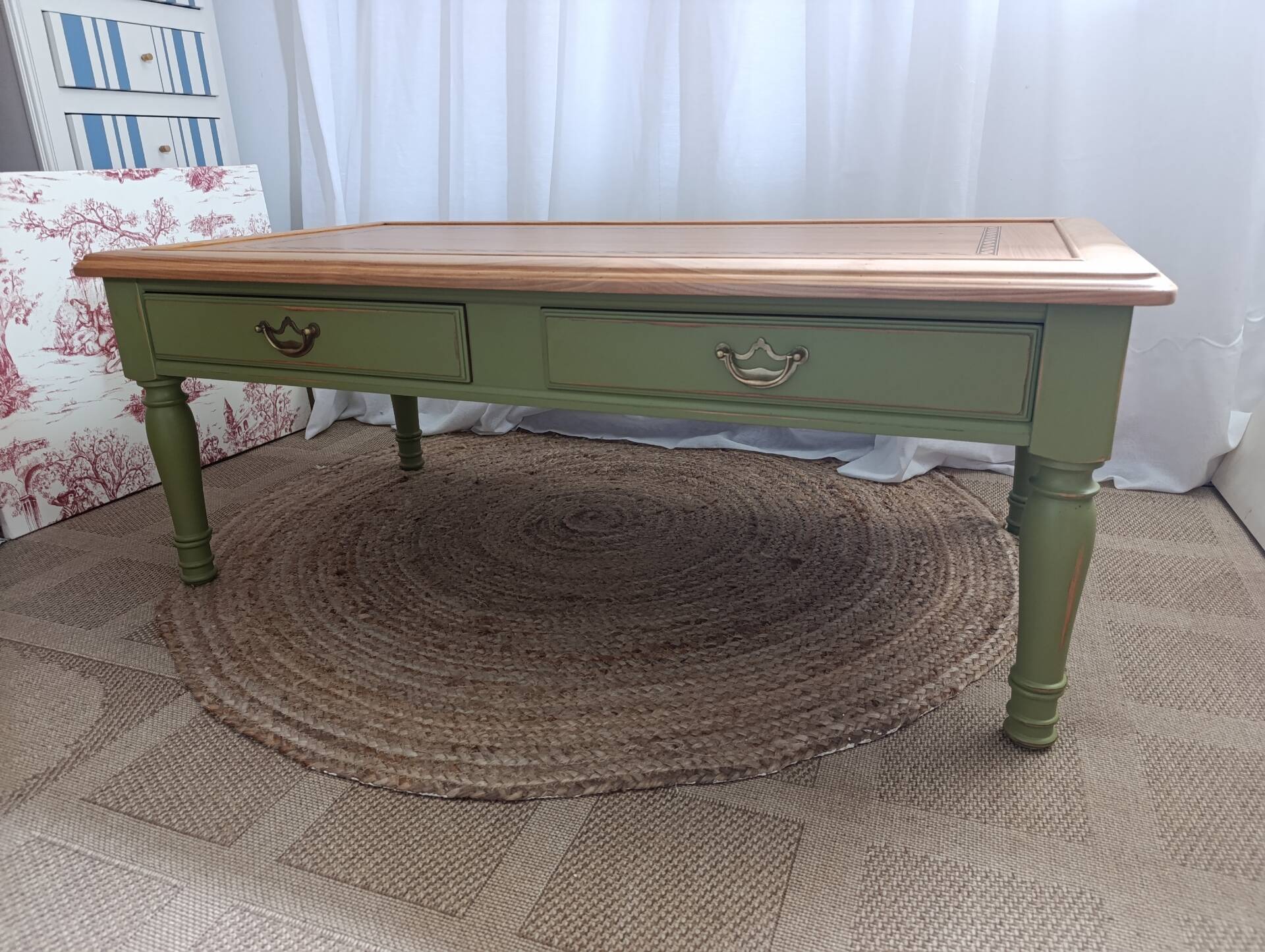 Revisited solid cherry coffee table
