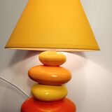 Vintage pebble lamp