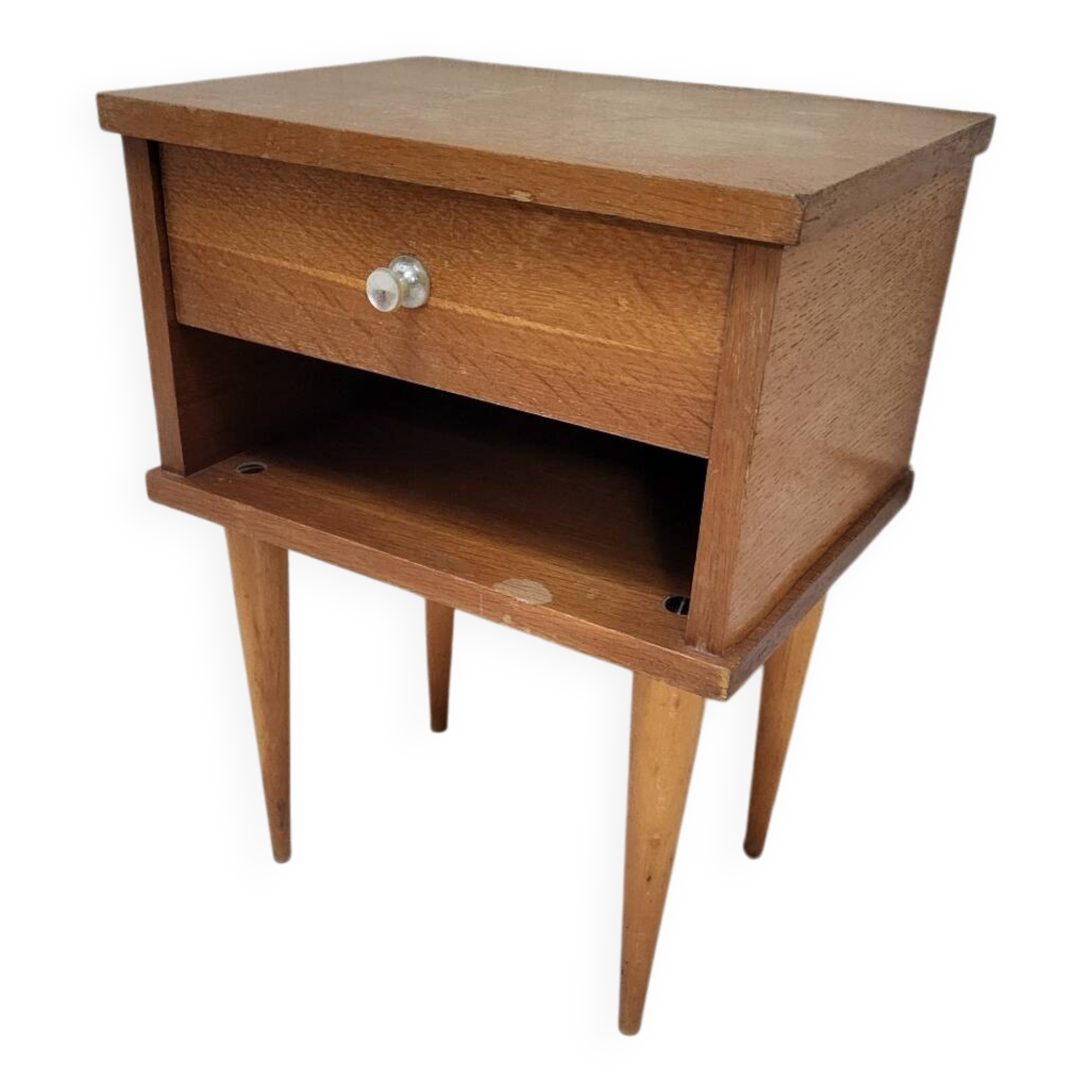 Scandinavian bedside table.