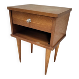 Scandinavian bedside table.