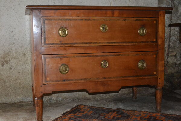 Commode sauteuse époque Louis XVI