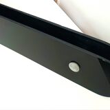 Large format solid glass vintage door handle