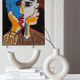Reproduction of Picasso acrylic canvas Les Amants