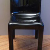 Four chairs, by Carlo Bartoli, model "4875", Kartell edition, 1970s