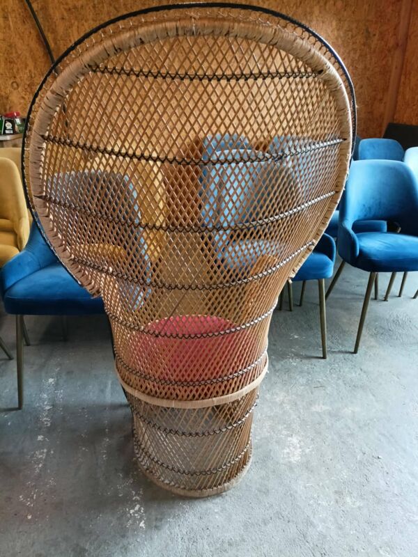 Fauteuil Emmanuelle en rotin