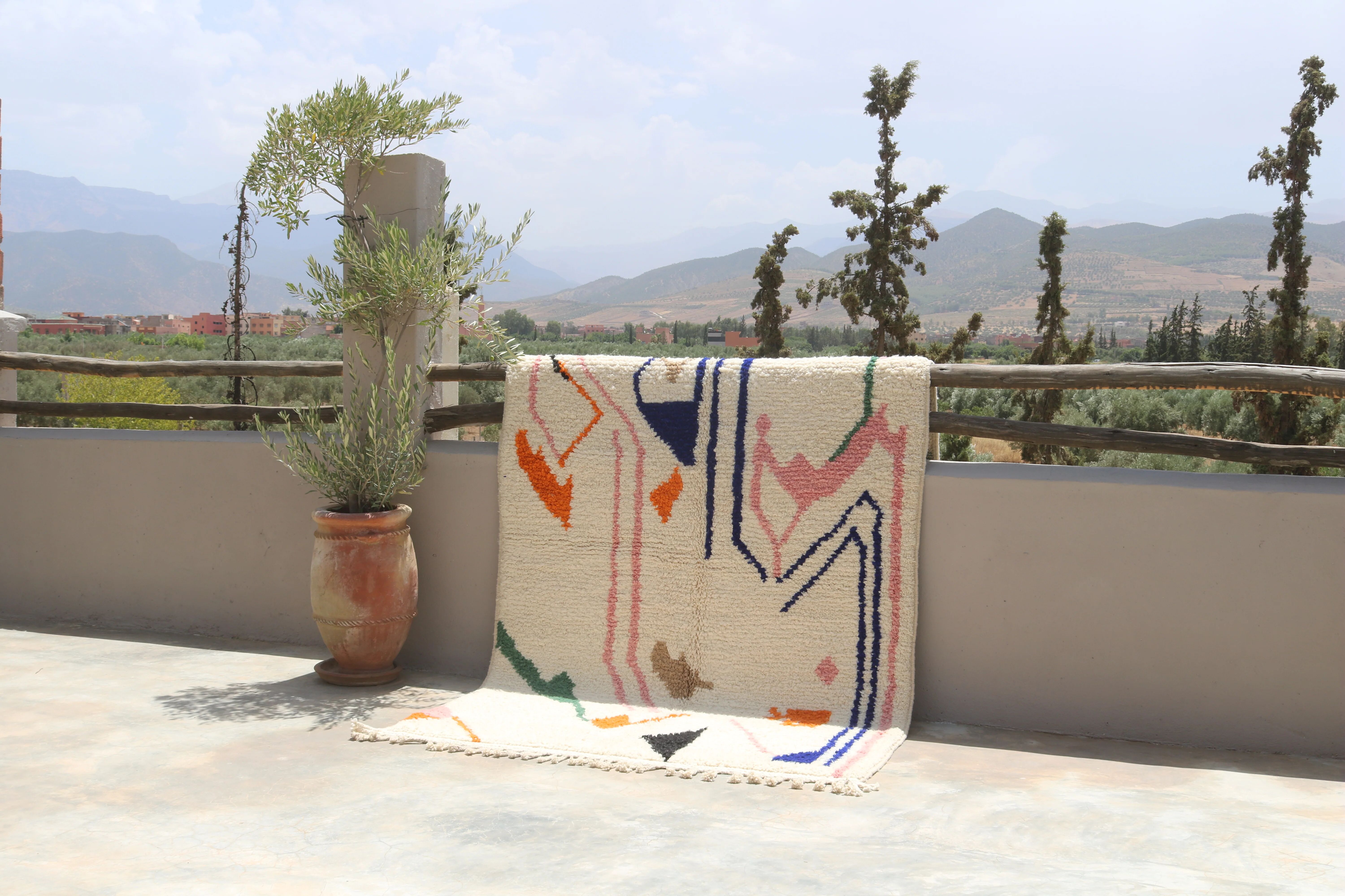 Colourful handmade rug, 250 x 160 cm - AZ842