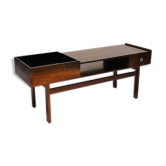Table basse en palissandre années 60