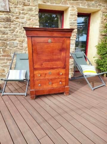 Secrétaire bureau en bois