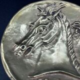 Empty bronze horse pocket signed Max le Verrier