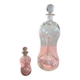 2 Holmegaard glass carafes