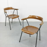 Vintage 4455 dining chair by Niko Kralj, 1970s