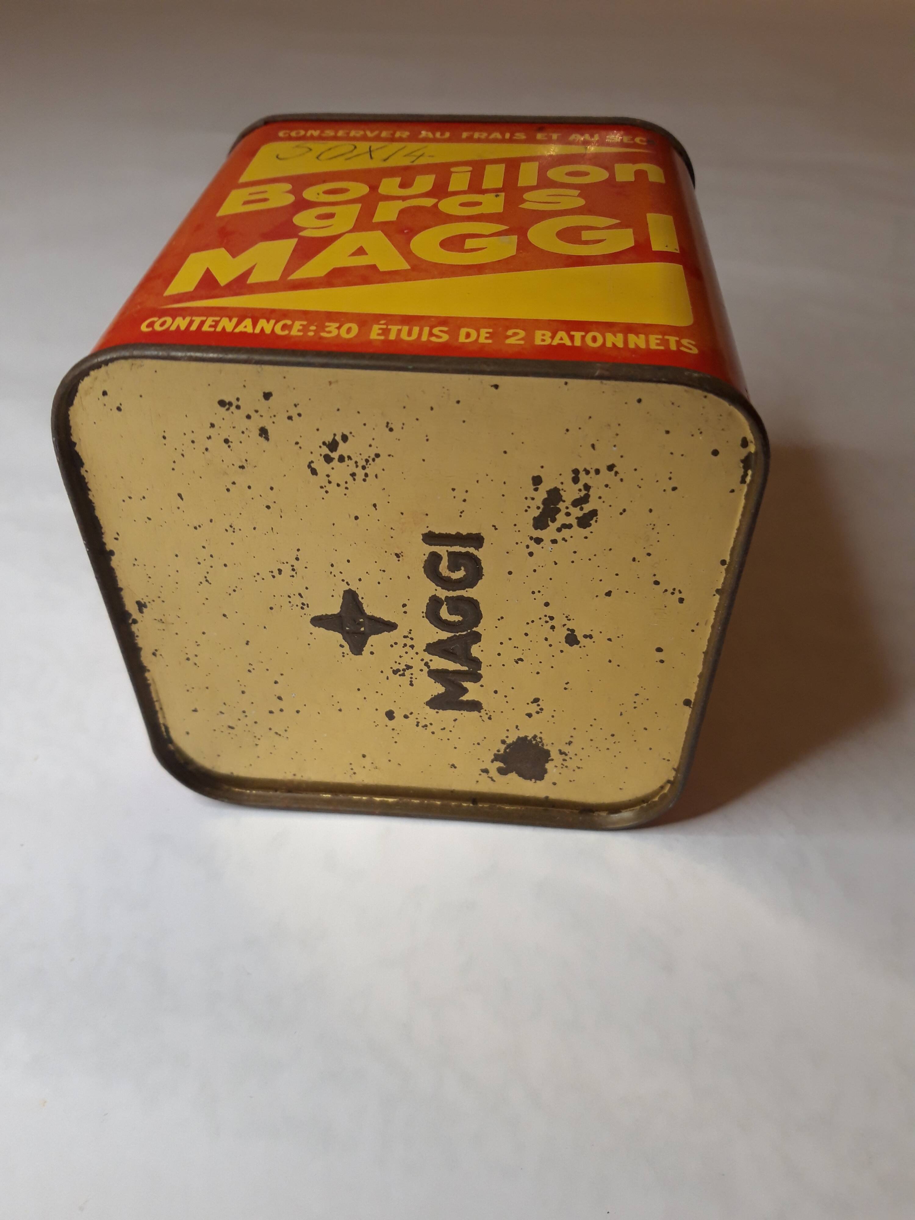 Boite bouillon gras maggi