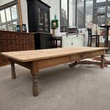 Early 20th century fir wood coffee table