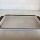 Plateau, plat en métal et bois style scandinave