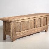 Antique carved TV cabinet (c.1850) #60