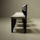Set of 4 dining chairs model 6800 by Kurt Thut for Dietiker, 1980s