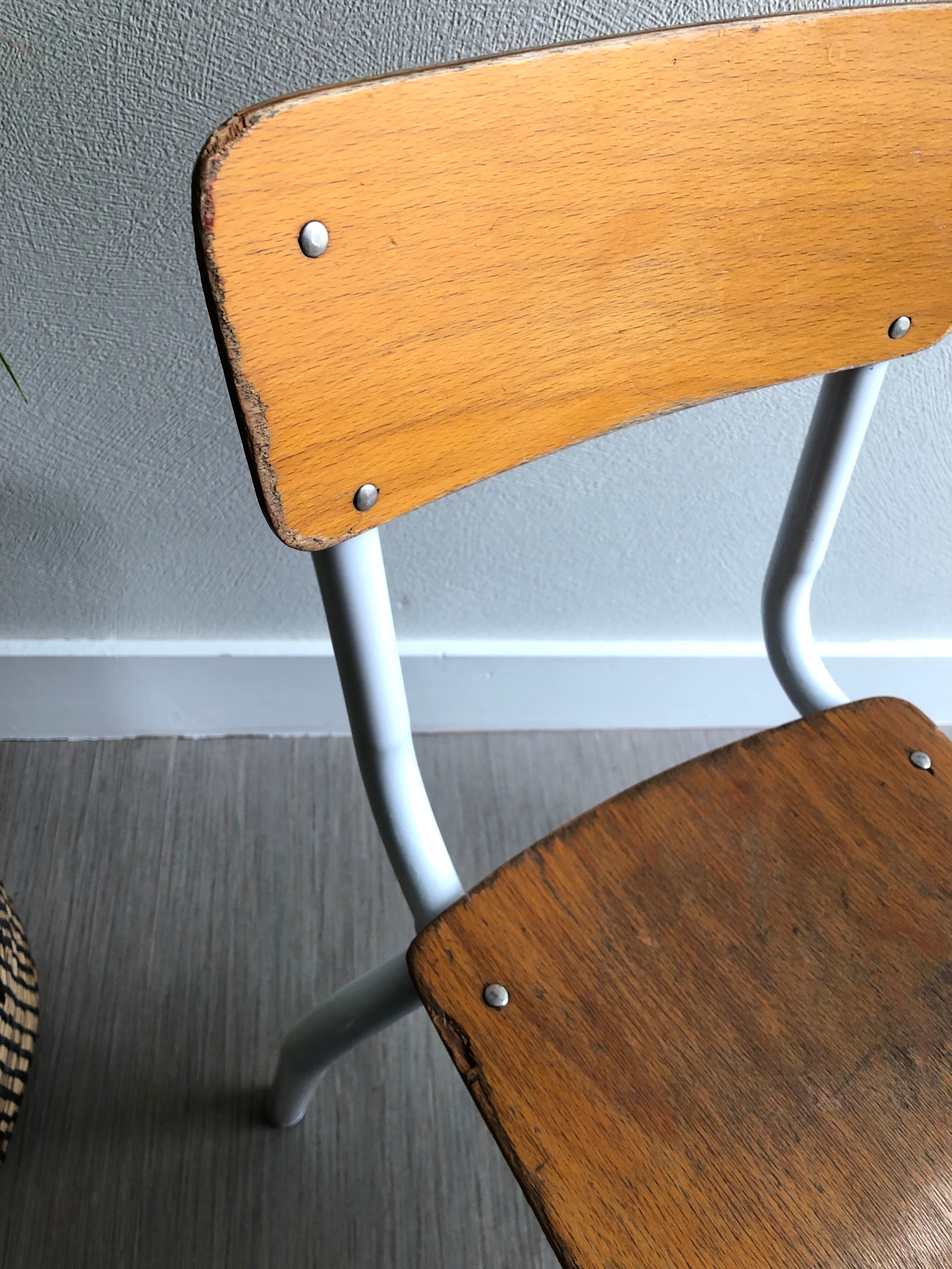 Vintage schoolboy chair