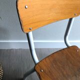 Chaise d’écolier vintage