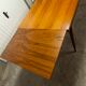 60's rectangular Scandinavian table with extension cords