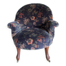 Flowered toad armchair