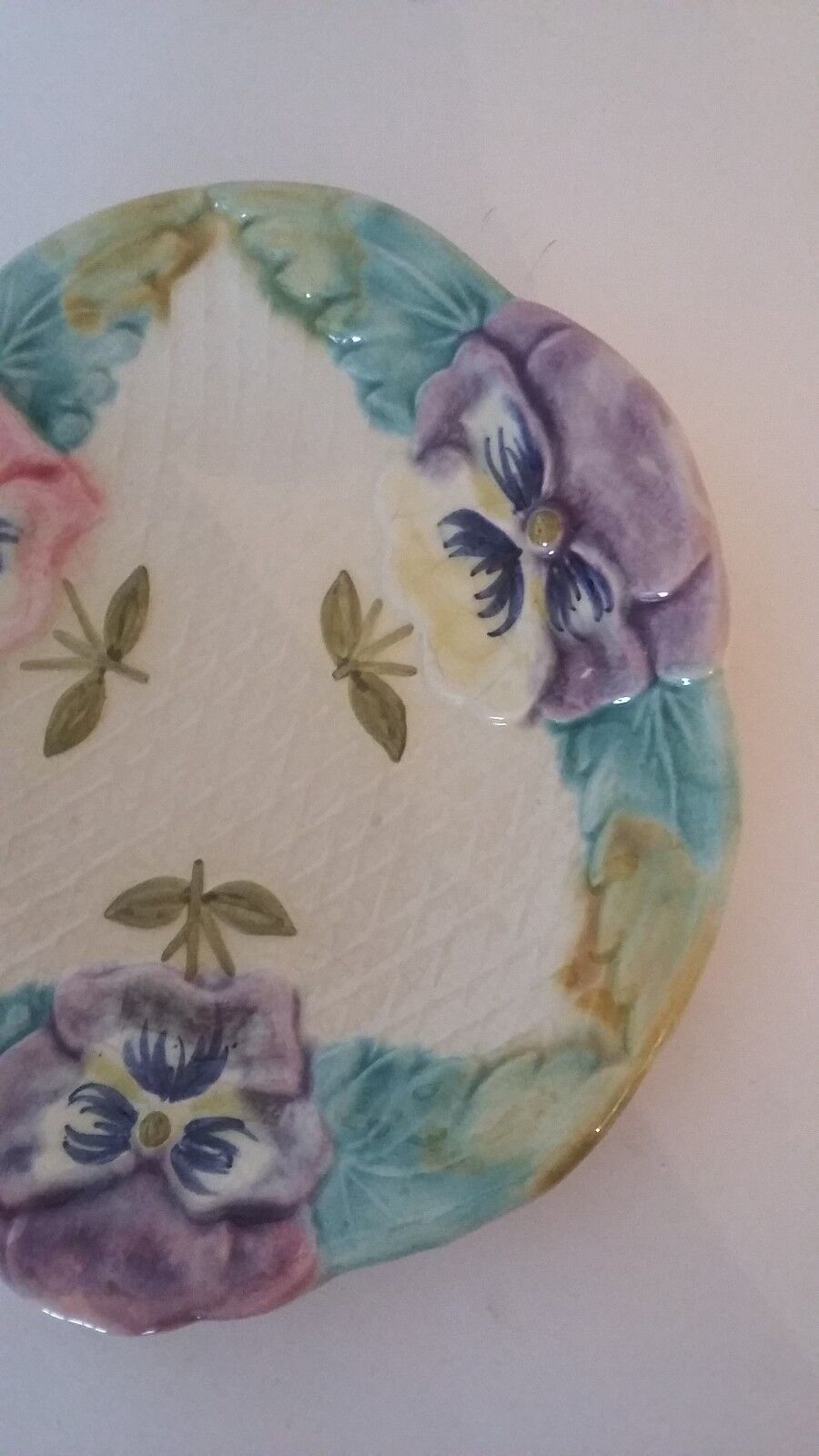 Plate slip thoughts late nineteenth Choisy le Roi