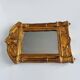 Small Vintage Gold Mirror – Neoclassical & Napoleon III Style